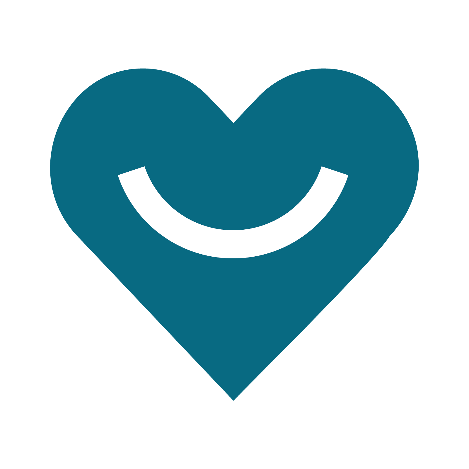 Piktogramm Herz mit Smiley – Icon für Kunden